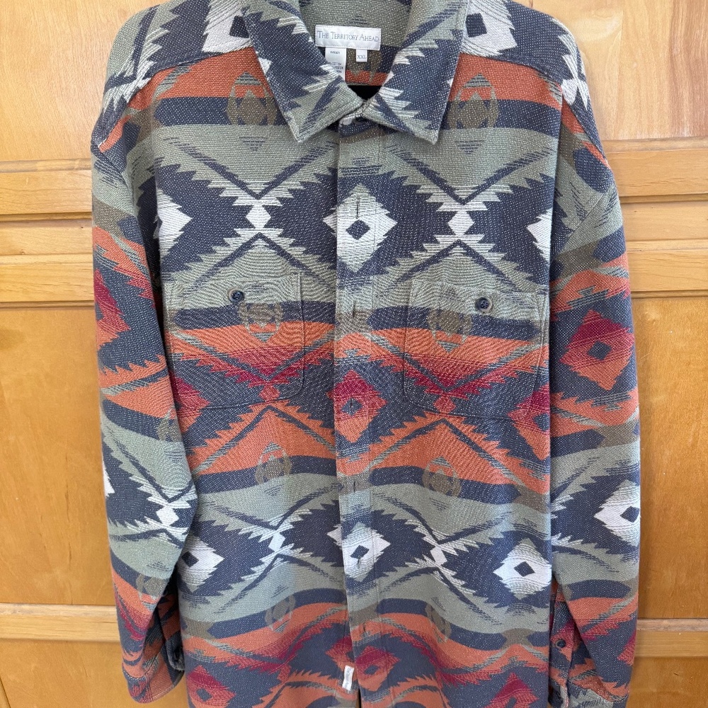 The Territory Ahead ...heavy woven shirt - XL